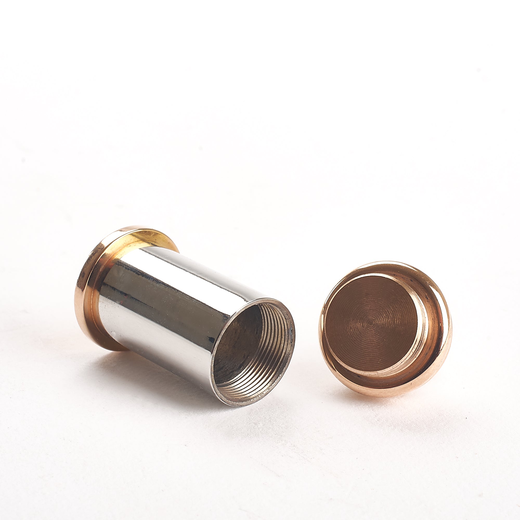 Cremation Pendant - Column - Rose Gold/Silver - Premium