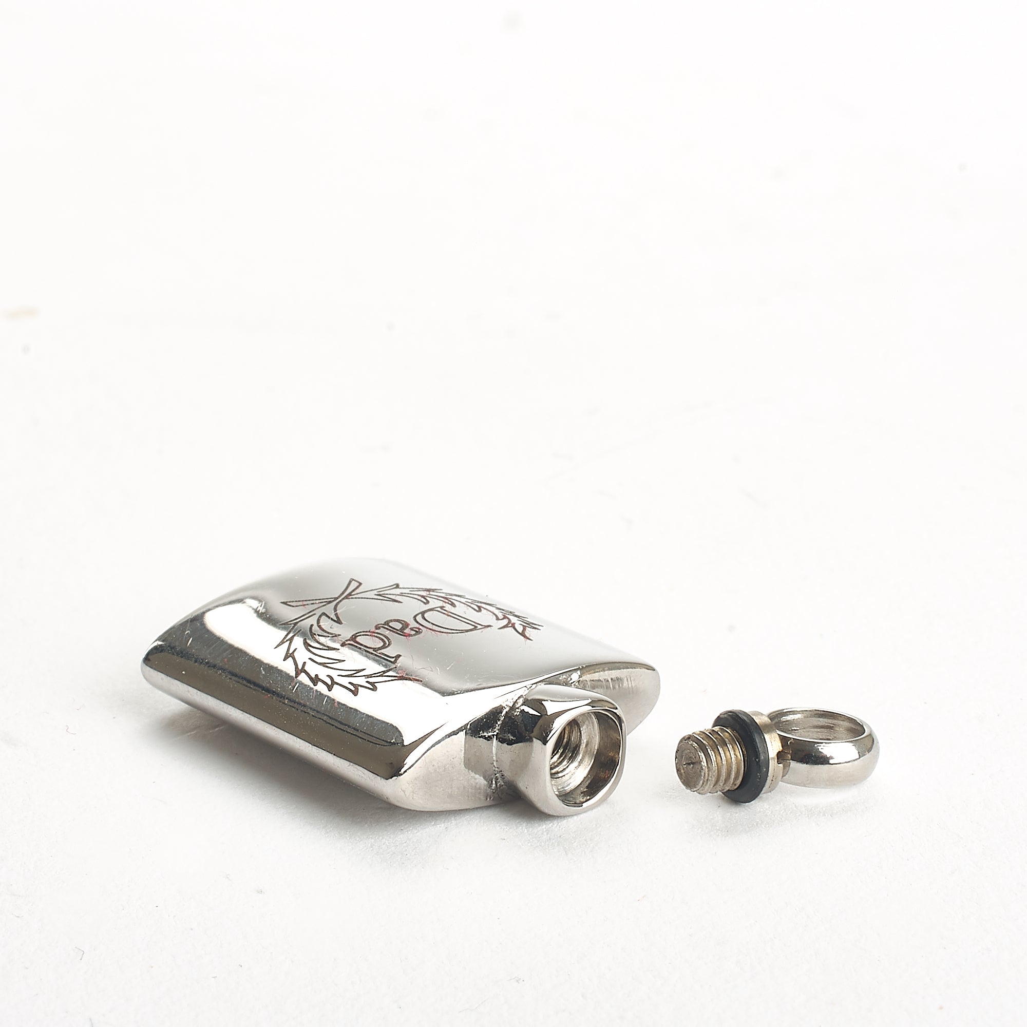 Cremation Pendant - Family - Dad Hip Flask